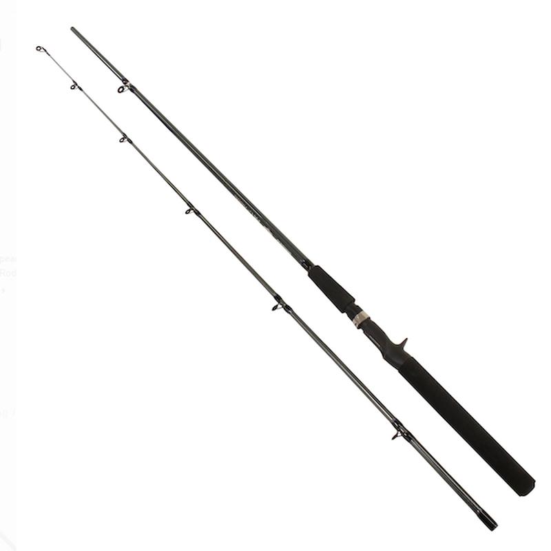 SHIMANO FX Casting Rod, 6'6" Medium Heavy, 2-Piece, Fast Action, Aeroglass Blank, FXC66MHC2