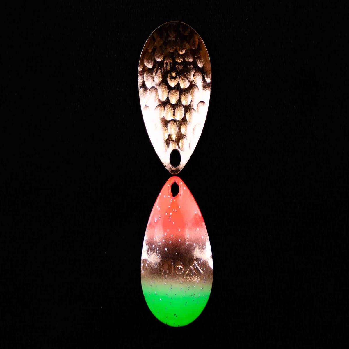 #3 Colorado "Copper Mex Flag w/Glitter" Spinner Blade (single blade)