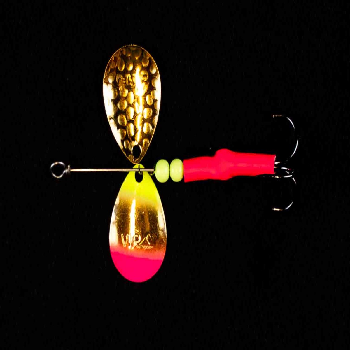 #3 Colorado "Gold RAZ Lemonade" Salmon Spinner (Single Spinner)