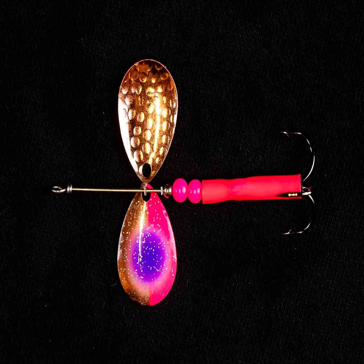 #3 Colorado "Copper Randi" Salmon Spinner W/ Glitter