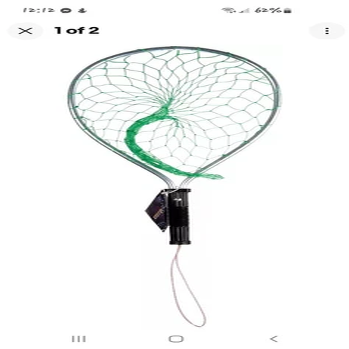 (12)-SouthBend 9-3/4 In. W. x 14 In. L. x 17 In. D. Nylon Trout Fishing Net